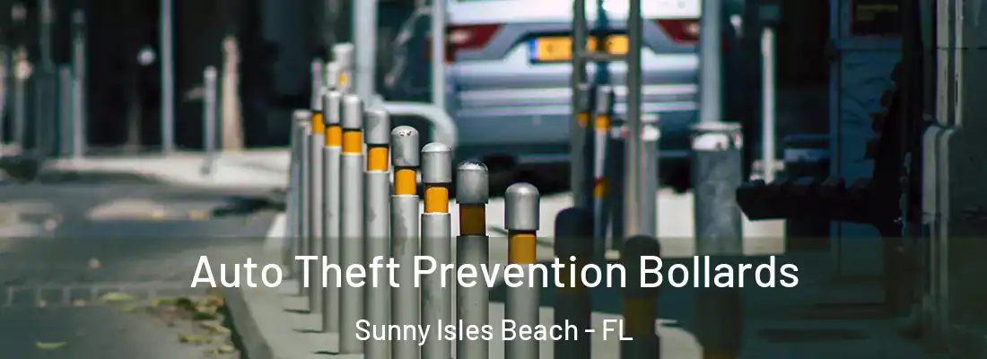 Auto Theft Prevention Bollards Sunny Isles Beach - FL