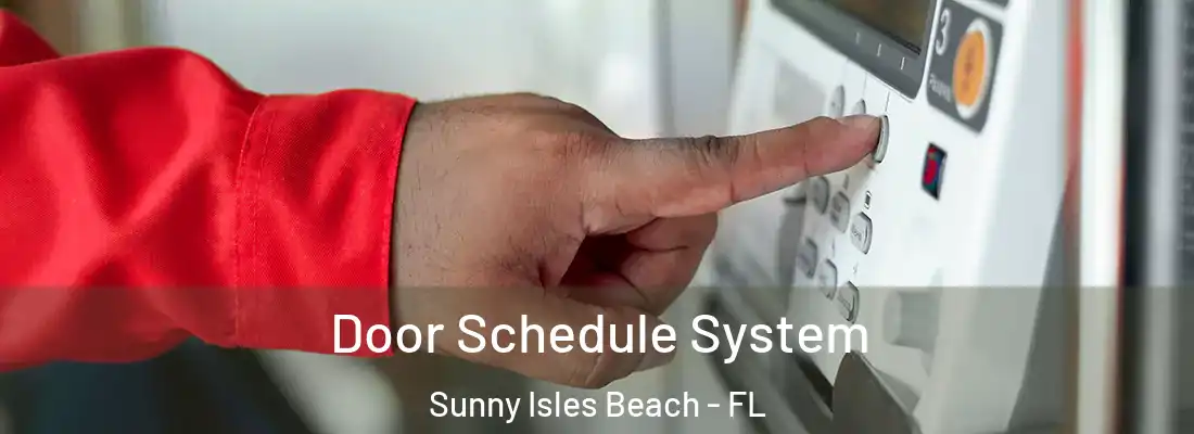 Door Schedule System Sunny Isles Beach - FL